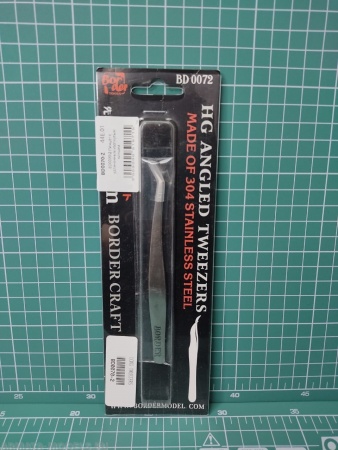 BD0070-2 Пинцет с удлиненным изогнутым концом