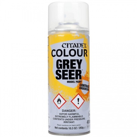 62-34GW Баллон с краской: Спрей: серый провидец (400мл) (GREY SEER SPRAY 400ML (GLOBAL))