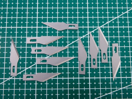 0626MCH Сменное лезвие модельного ножа №9 10 шт