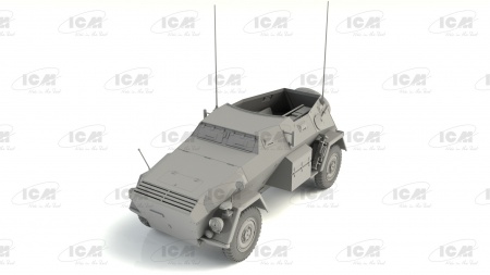35110 Sd.Kfz. 247 Ausf.B, Германский бронеавтомобиль управления ICM