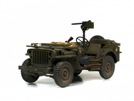 35219 Американский 1/4-тонный джип 4х4 Willys MB (2 варианта сборки) и 1 фигурой водителя Tamiya 35219 Американский 1/4-тонный джип 4х4 Willys MB (2 варианта сборки) и 1 фигурой водителя Tamiya