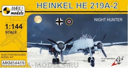 MKM14419 Самолет He 219A-2 Night Hunter Mark I Models