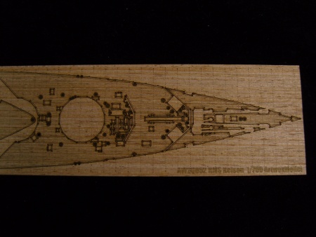 AW20052 Деревянная палуба для HMS Nelson