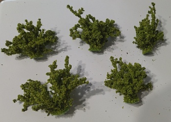 87120002 декор для ландшафта кусты 5шт