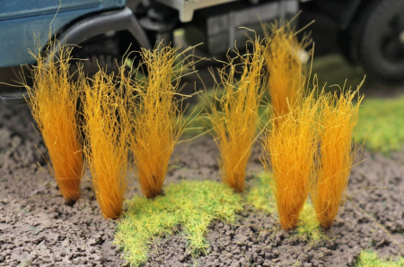 080ptv004 Высокие пучки травы Золотисто-охристые 10 шт.