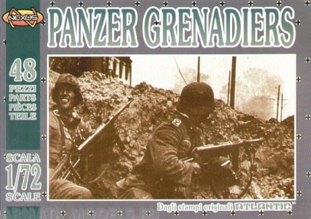 АТЛ019 Фигурки солдат Panzer Grenadiers Nexus Italeri
