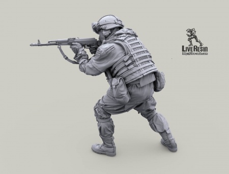 LRM35083 Современный солдат Российской Армии - стрелок - 28 Live Resin