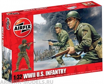 A02703V Набор фигур  WWII U.S. Infantry