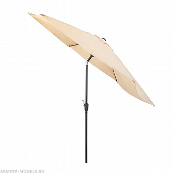 Зонт садовый d 3м бежевый (34/37/160D) NA-GP1913-300-B NISUS