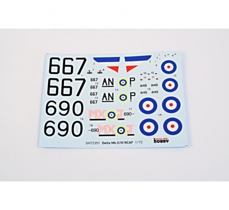 SH72351 Delta Mk.II/III RCAF Special Hobby