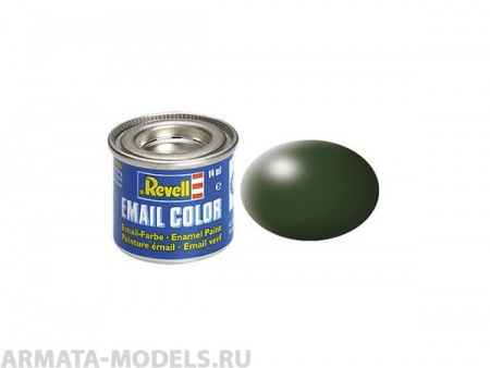 32363 Краска темно-зеленая РАЛ 6020 шелково-матовая