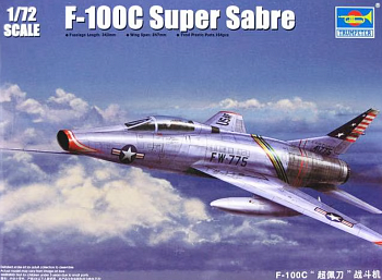 01648P Самолет F-100C Super Sabre