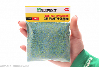 005opc013 Присыпка для имитации цветов. Васильки. 100 мл.