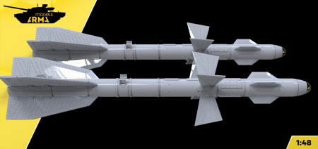 AM48380 Ракеты Р-27Т 2шт (Не для свободной продажи) Arma Models