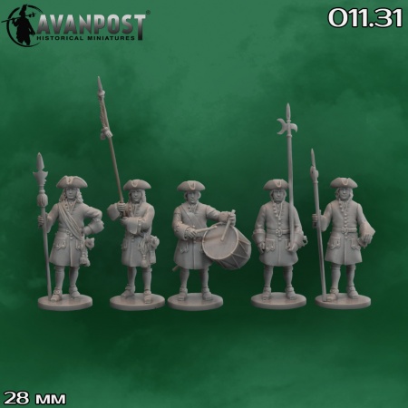 011.31АП Мушкетёрская командная группа (1704-1721) Аванпост
