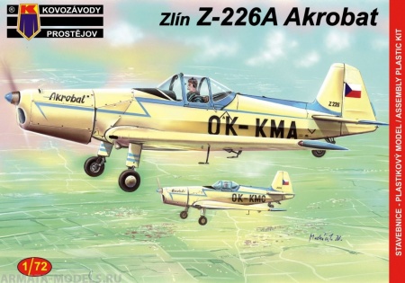 KPM0075 Zlin Z-226A Akrobat KP Models