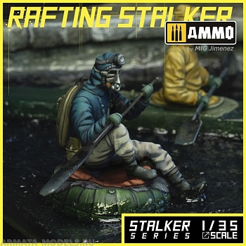 MR-AM75 Миниатюра Rafting Stalker