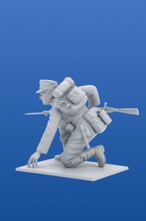 35687 Фигуры Пехота Италии (1915г.), (4 фигуры) ICM