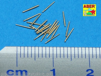ABR-1:700-L-13  Дополнения для  Set of 20 pcs 127 mm  universal barrels for US Navy ships для  1/700 ABR-1:700-L-13  Дополнения для  Set of 20 pcs 127 mm  universal barrels for US Navy ships для  1/700