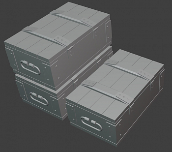 HE-72067 Миниатюра ящики #3