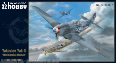 SH32067 Самолет Yakovlev Yak-3 Normandie-Niemen HI-TECH Special Hobby