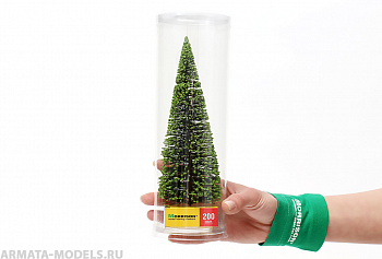 011ee008 20 см. макет ели