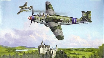 02849 Самолёт  Messerschmitt Me 509 02849 Самолёт  Messerschmitt Me 509