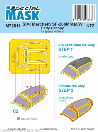 M72011 SIAI-Marchetti SF-260M/AM/W Mask