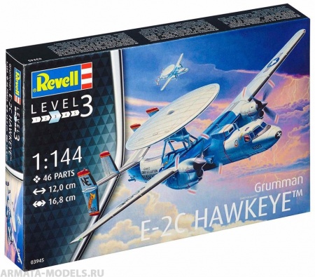 03945 Американский самолет ДРЛО Грумман E-2С «Хокай» Revell