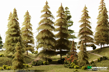 011ek025 Дремучая ель для макетов и диорам 25 см.