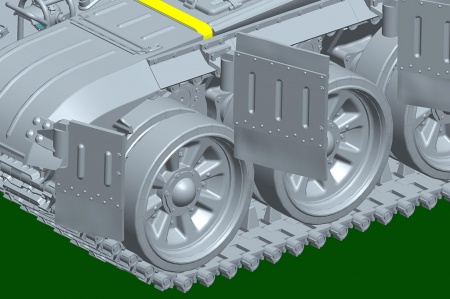 09601P Советский танк T-72 Урал Trumpeter