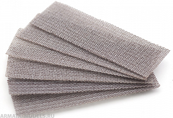 4637J Набор шлифовальной сетки на липучке, P320, P400, P600, 30x90 мм, 6 шт.