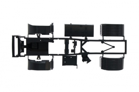 3921ИТ Грузовик  MAN TGX XXL WOLF TRANSPORTE Italeri