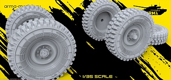 AM35761 Высокодетализированные колеса под нагрузкой Я-192