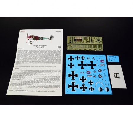 SH32076 Fokker D.II «Gr?nzweig`s Planes» Special Hobby