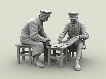 3132SOGA Совещание с генералом армии. 1941-42 г.