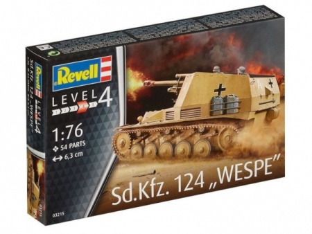 03215 Самоходная гаубица Sd.Kfz. 124 Wespe Revell
