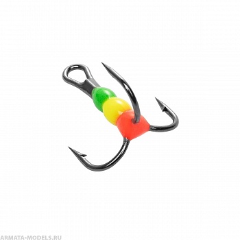 Тройник фосфорный светофор №14 Premier Fishing