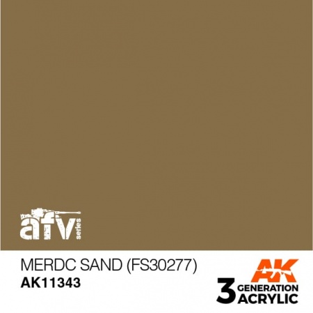 AK11343 Краска акриловая 3Gen MERDC Sand (FS30277)