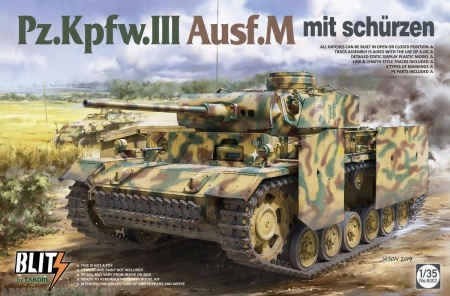 8002T Pz.Kpfw.III Ausf.M mit sch?rzen Takom