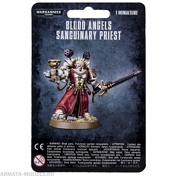 41-14GW Набор Кровавые Ангелы: Сангвинарный Жрец (Blood Angels Sanguinary Priest) 41-14GW Набор Кровавые Ангелы: Сангвинарный Жрец (Blood Angels Sanguinary Priest)