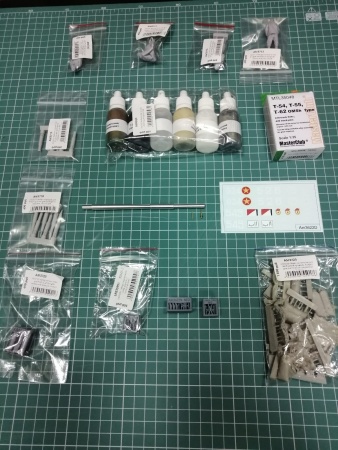 3622PK PRO KIT модели Советский средний танк Т-62