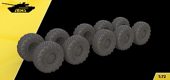 AM72460 Высокодетализированные колеса под нагрузкой c-500