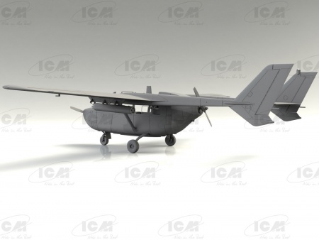 48290 Cessna O-2A Skymaster, Американский самолет-разведчик ICM 48290 Cessna O-2A Skymaster, Американский самолет-разведчик ICM