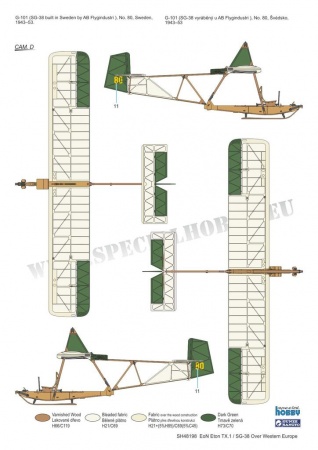 SH48198 EoN Eton TX.1/ SG-38 Over Western Europe Special Hobby