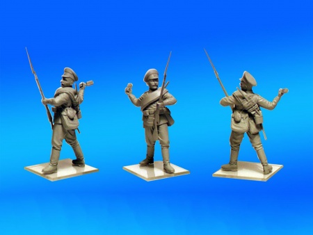 35677 Фигуры Пехота Российской императорской армии 1МВ (4 фигуры) ICM