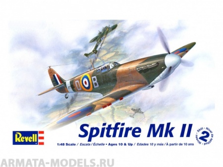 15239RE Британский истребитель Spitfire MKII Revell