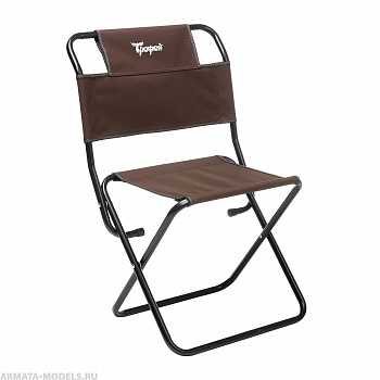 Стул складной туристический со спинкой (TR-TS-400.19S-BR) Трофей Стул складной туристический со спинкой (TR-TS-400.19S-BR) Трофей