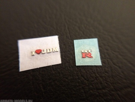 AISM-0009 Металлостикер JDM GTR