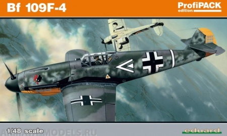 82114 Самолет Bf-109F-4 EDUARD